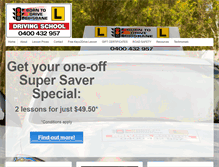 Tablet Screenshot of borntodrivebrisbane.com